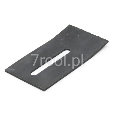 Blacha zgarniająca, skrobak Kuhn do wału 75x140 mm 52532130