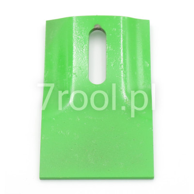 Blacha zgarniająca, skrobak wału UNIA 80x140x4 1680800020