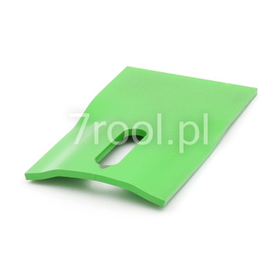 Blacha zgarniająca, skrobak wału UNIA 80x140x4 1680800020