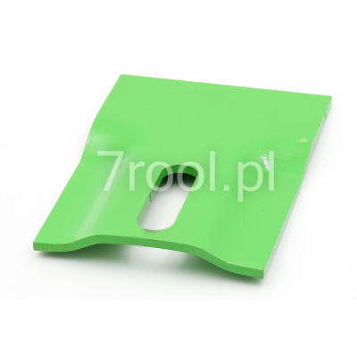 Blacha zgarniająca, skrobak wału, UNIA 100x140x3mm 17713100001