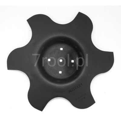 Talerz skrajny lewy 460 mm do talerzówki Unia ARES T L 6911680390010/L