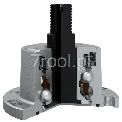 Piasta bezobsługowa 4 otw. M22 Bednar, Kockerling FKL KM040110
