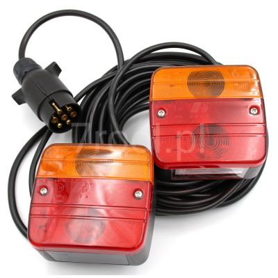 PZPR 628 Zestaw lamp zespolonych, zwykłych na magnes, 5 m przewód