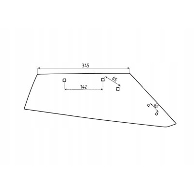 Lemiesz prawy, dłutowy Rabewerk SSP293 27013301