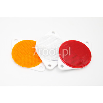 Odblaski okrągłe śr. 75 mm UO 032