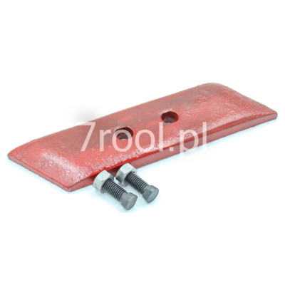 Lemiesz lewy z dłutem Vogel&Noot WSM 40 lewy PK701301L