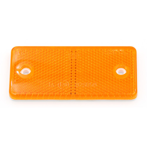 UO 027 Urządzenie odblaskowe prostokątne –pomarańczowe