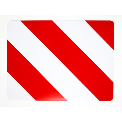 Tablica ostrzegawcza prawa 423x282mm 1szt.