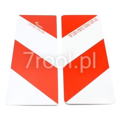 Tablice ostrzegawcze 423x141mm 2szt.