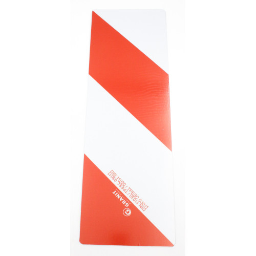 Tablica ostrzegawcza lewa 423x141mm – 1szt.