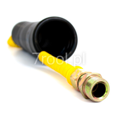 Spirala pneumatyczna, przewód M16, 5,5 m - żółty