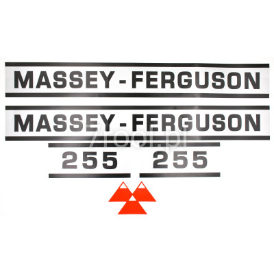 Komplet naklejek Massey-Ferguson255