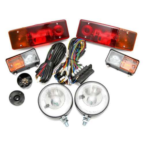 65646457904 Instalacja elektryczna z oświetleniem - komplet na alternator do URSUS C-360