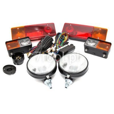 65646457904 Instalacja elektryczna z oświetleniem - komplet na alternator do URSUS C-360