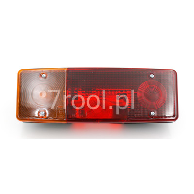 Lampa zespolona tylna – lewa | 12V/24V | z oświetleniem tablicy