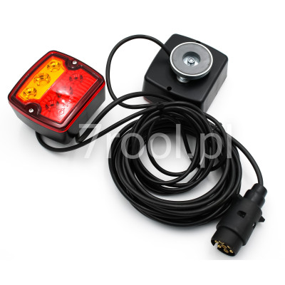 Zestaw lamp LED 74 na magnes HORPOL, 9m + wtyczka 7-PIN ZPR 2127