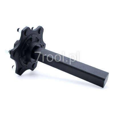 Półoś ADR 50 x 50 mm, L-370 mm, piasta 160/205, M18X1,5 1253S50JA6000370