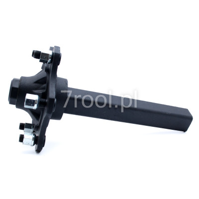 Półoś ADR 50 x 50 mm, L-370 mm, piasta 160/205, M18X1,5 1253S50JA6000370