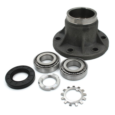 Kompletna piasta do talerzówki z ośką 6-otw, uniwersalna