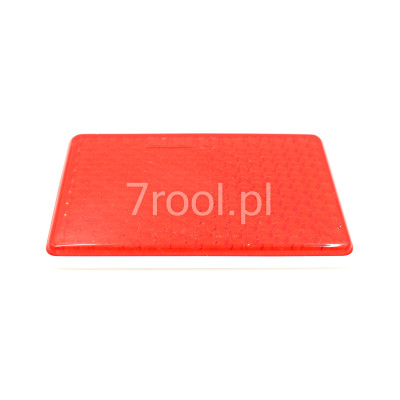 Odblask prostokątny czerwony UP40T E1403