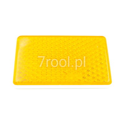 Odblask prostokątny pomarańczowy UP40T E1402