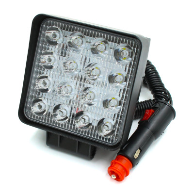 Lampa robocza LED HALOGEN 48W na magnes z włącznikiem