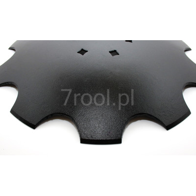 Talerz 460 mm brona talerzowa 6-otworowy typ C