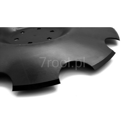 Talerz fi 510 mm z wpustem pod piastę, brony talerzowe Agro-Masz typ "P"