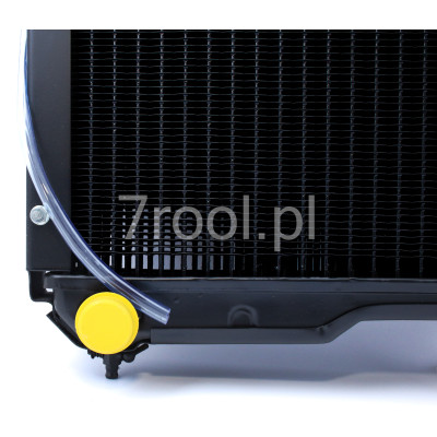 Chłodnica wody czterorzędowa miedziana ZETOR 7211