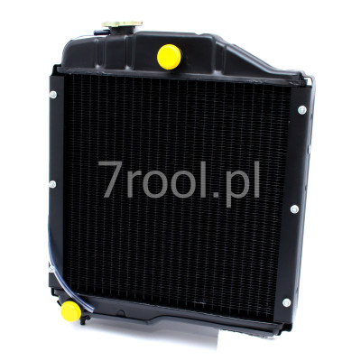 Chłodnica wody czterorzędowa miedziana ZETOR 7211