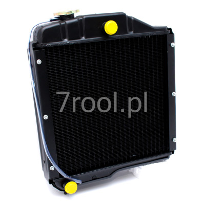 Chłodnica wody czterorzędowa miedziana ZETOR 7211