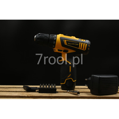 Prezent dla mężczyzny - Akumulatorowa wkrętarko-wiertarka w zestawie