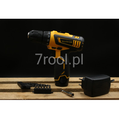 Prezent dla mężczyzny - Akumulatorowa wkrętarko-wiertarka w zestawie
