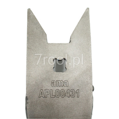 Dłuto grządzieli Delta Flex 80x20mm wzmocnione + płytka zamiennik
