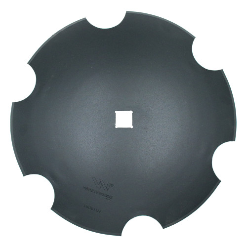 Talerz uzębiony Z-6 fi 460 otwór 30x30 stal borowa Waryński