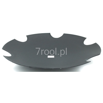 Talerz uzębiony Z-6 fi 460 otwór 30x30 stal borowa Waryński