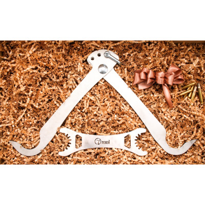 Prezent dla łowczego - wieszak na zwierzynę + rozpierak