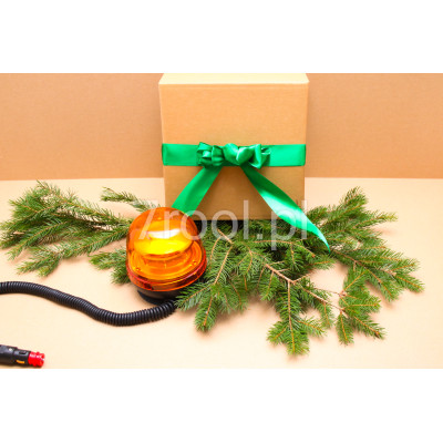 Prezent dla rolnika - Kogut LED, mocowanie na magnes