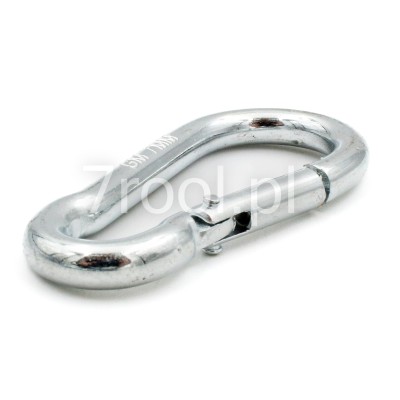 Karabińczyk ocynkowany 6x60mm 120kg