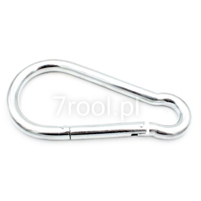 Karabińczyk ocynkowany 6x60mm 120kg