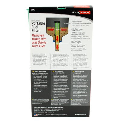 Filtr paliwa, lejek warsztatowy Mr. FUNNEL, średnica 140mm