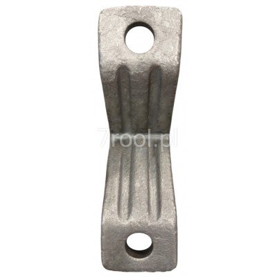 Uchwyt odkuwany mocowania grządzieli 100x100 mm