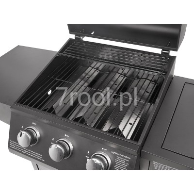 Grill gazowy 4 palniki (3+1) 11,6kW