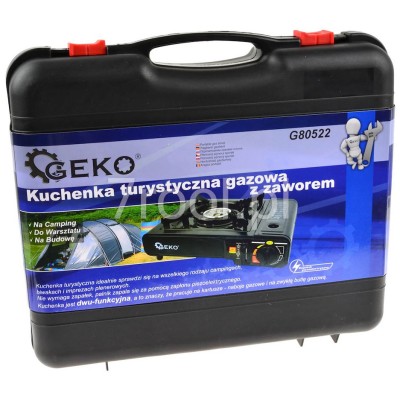 Kuchenka turystyczna gazowa z zaworem