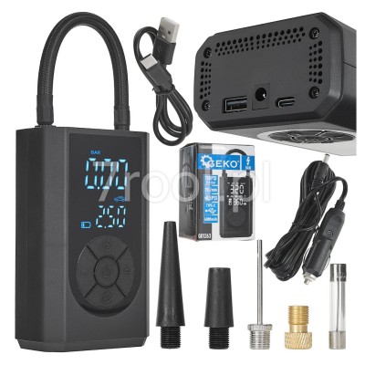 Kompresor rowerowy/samochodowy 4000mAh 84W