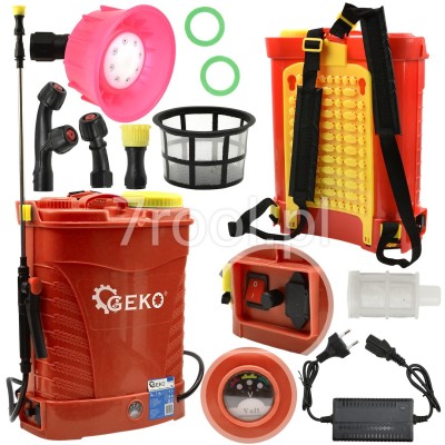 Opryskiwacz akumulatorowy plecakowy 16L Lekki
