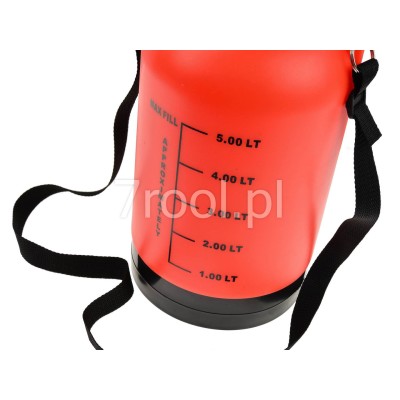 Ręczny opryskiwacz ciśnieniowy 5l