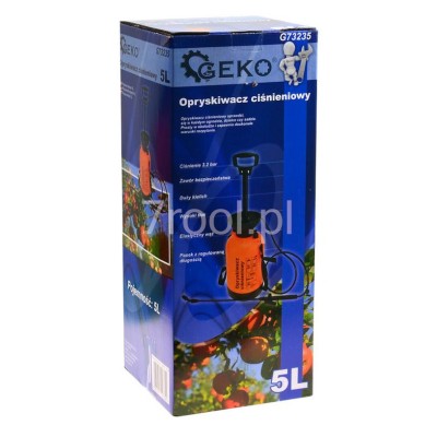 Ręczny opryskiwacz ciśnieniowy 5l