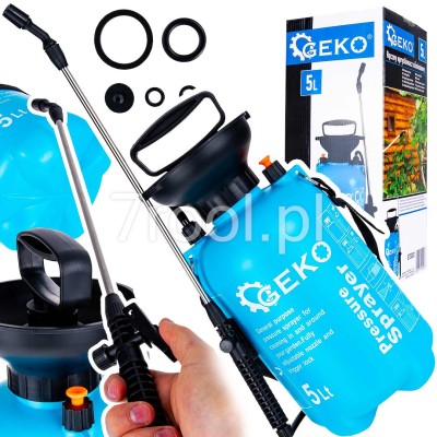 Ręczny opryskiwacz 5l niebieski