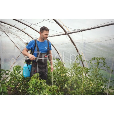 Ręczny opryskiwacz 5l niebieski